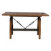 Holverson Counter Height Table in Rustic Brown 1715-36 - U&U Home Budget Furniture (Carteret, NJ)