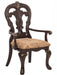 Deryn Park Arm Chair in Dark Cherry (Set of 2) - U&U Home Budget Furniture (Carteret, NJ)