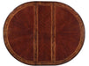 Deryn Park Round Dining Table in Dark Cherry 2243-76* - U&U Home Budget Furniture (Carteret, NJ)