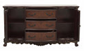Deryn Park Buffet/Server in Dark Cherry 2243-55 - U&U Home Budget Furniture (Carteret, NJ)