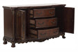 Deryn Park Buffet/Server in Dark Cherry 2243-55 - U&U Home Budget Furniture (Carteret, NJ)
