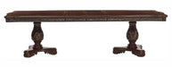 Deryn Park Dining Table in Dark Cherry 2243-114* - U&U Home Budget Furniture (Carteret, NJ)