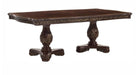 Deryn Park Dining Table in Dark Cherry 2243-114* - U&U Home Budget Furniture (Carteret, NJ)
