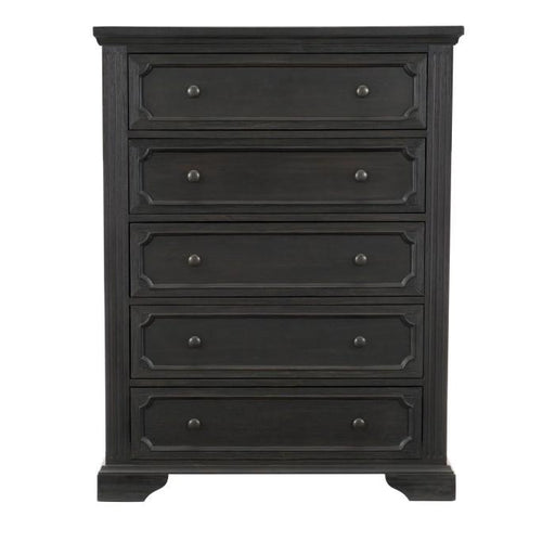 Bolingbrook Chest in Coffee 1647-9 - U&U Home Budget Furniture (Carteret, NJ)