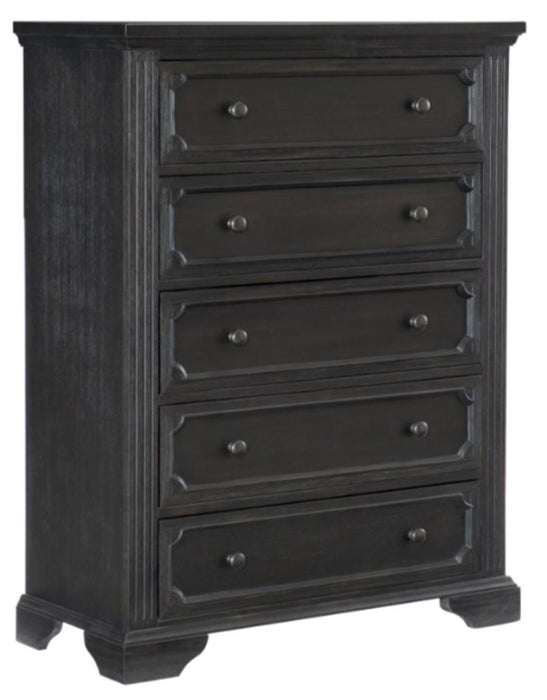 Bolingbrook Chest in Coffee 1647-9 - U&U Home Budget Furniture (Carteret, NJ)