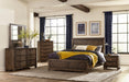 Parnell Nightstand in Rustic Cherry 1648-4 - U&U Home Budget Furniture (Carteret, NJ)