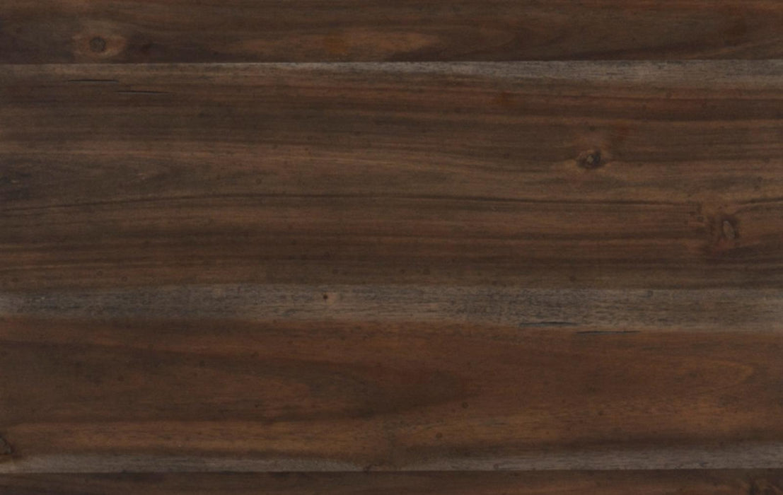 Parnell Queen Panel Bed in Rustic Cherry 1648-1* - U&U Home Budget Furniture (Carteret, NJ)