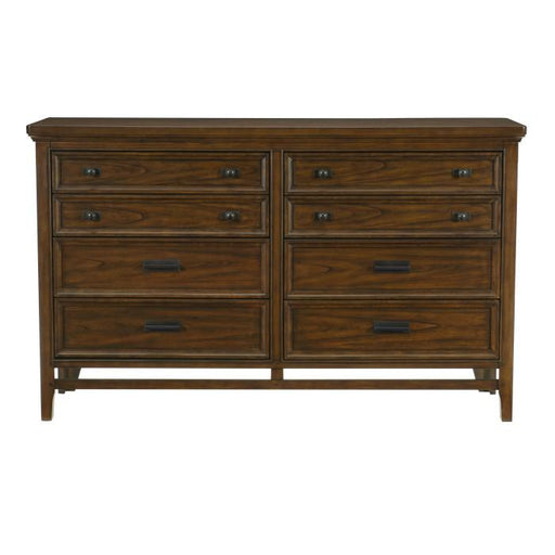 Frazier Dresser in Dark Cherry 1649-5 - U&U Home Budget Furniture (Carteret, NJ)