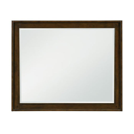 Frazier Mirror in Dark Cherry 1649-6 - U&U Home Budget Furniture (Carteret, NJ)
