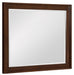 Frazier Mirror in Dark Cherry 1649-6 - U&U Home Budget Furniture (Carteret, NJ)