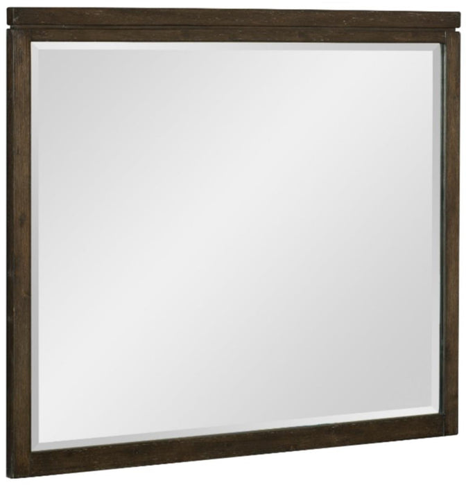 Griggs Mirror in Dark Brown 1669-6 - U&U Home Budget Furniture (Carteret, NJ)