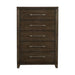 Griggs Chest in Dark Brown 1669-9 - U&U Home Budget Furniture (Carteret, NJ)