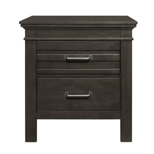 Blaire Farm Nightstand in Saddle Brown Wood 1675-4 - U&U Home Budget Furniture (Carteret, NJ)