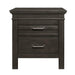 Blaire Farm Nightstand in Saddle Brown Wood 1675-4 - U&U Home Budget Furniture (Carteret, NJ)