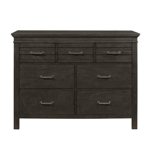 Blaire Farm Dresser in Saddle Brown Wood 1675-5 - U&U Home Budget Furniture (Carteret, NJ)