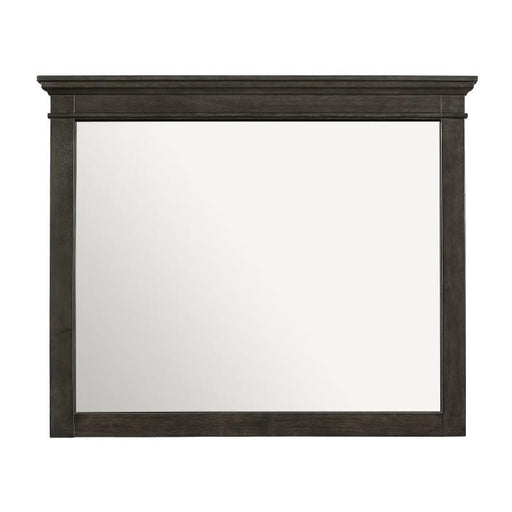 Blaire Farm Mirror in Saddle Brown Wood 1675-6 - U&U Home Budget Furniture (Carteret, NJ)