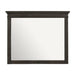 Blaire Farm Mirror in Saddle Brown Wood 1675-6 - U&U Home Budget Furniture (Carteret, NJ)