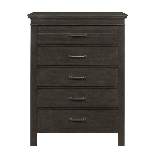 Blaire Farm Chest in Saddle Brown Wood 1675-9 - U&U Home Budget Furniture (Carteret, NJ)