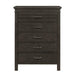 Blaire Farm Chest in Saddle Brown Wood 1675-9 - U&U Home Budget Furniture (Carteret, NJ)