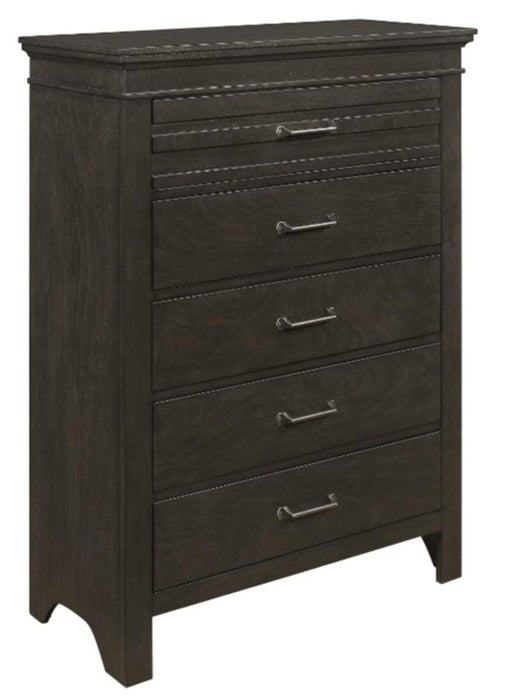 Blaire Farm Chest in Saddle Brown Wood 1675-9 - U&U Home Budget Furniture (Carteret, NJ)