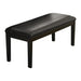 Cristo 49" Bench in Dark Espresso 5070-13 - U&U Home Budget Furniture (Carteret, NJ)