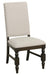 Yates Side Chair in Dark Oak (Set of 2) - U&U Home Budget Furniture (Carteret, NJ)