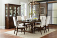 Yates Side Chair in Dark Oak (Set of 2) - U&U Home Budget Furniture (Carteret, NJ)