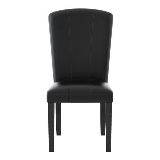 Cristo Side Chair in Dark Espresso (Set of 2) - U&U Home Budget Furniture (Carteret, NJ)