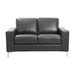 Iniko Loveseat in Gray 8203GY-2 - U&U Home Budget Furniture (Carteret, NJ)