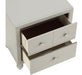 Wellsummer 2 Drawer Nightstand in Gray 1803GY-4 - U&U Home Budget Furniture (Carteret, NJ)