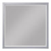 Wellsummer Mirror in Gray 1803GY-6 - U&U Home Budget Furniture (Carteret, NJ)