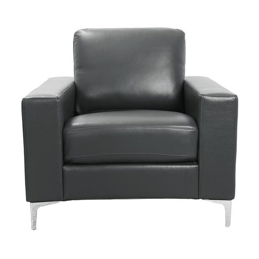 Iniko Chair in Gray 8203GY-1 - U&U Home Budget Furniture (Carteret, NJ)