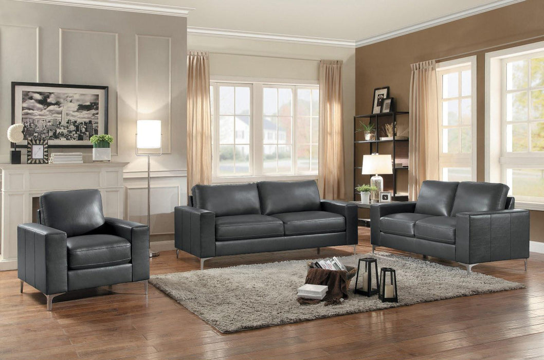 Iniko Sofa in Gray 8203GY-3 - U&U Home Budget Furniture (Carteret, NJ)