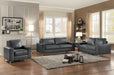 Iniko Sofa in Gray 8203GY-3 - U&U Home Budget Furniture (Carteret, NJ)