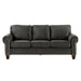 Cornelia Sofa in Dark Gray 8216DG-3 - U&U Home Budget Furniture (Carteret, NJ)