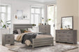 Waldorf Mirror in Dark Gray 1902-6 - U&U Home Budget Furniture (Carteret, NJ)