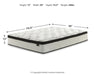 Chime 12 Inch Hybrid Mattress in a Box - U&U Home Budget Furniture (Carteret, NJ)