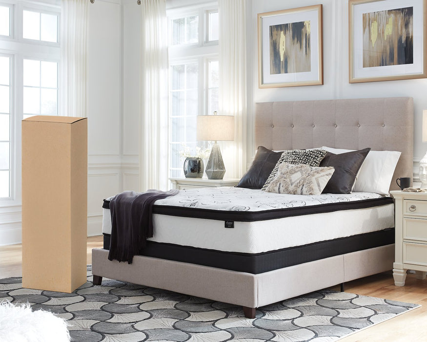 Chime 12 Inch Hybrid Mattress in a Box - U&U Home Budget Furniture (Carteret, NJ)