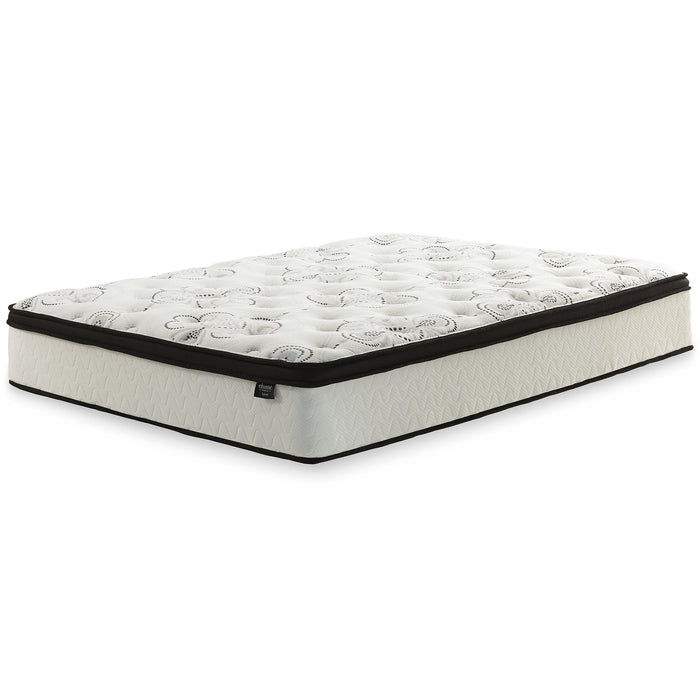 Chime 12 Inch Hybrid Mattress Package - U&U Home Budget Furniture (Carteret, NJ)
