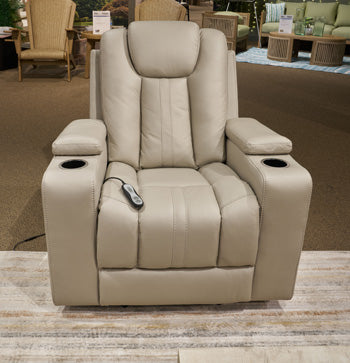 Elevate Edges Glider Recliner - U&U Home Budget Furniture (Carteret, NJ)