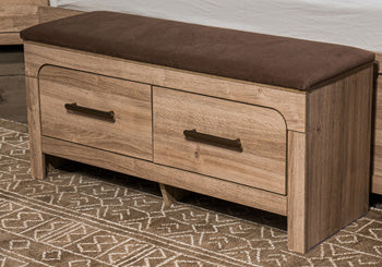Kinlanni Bedroom Storage Bench - U&U Home Budget Furniture (Carteret, NJ)