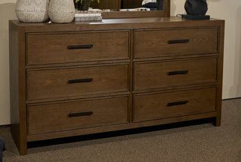Dacylyn Dresser and Mirror - U&U Home Budget Furniture (Carteret, NJ)