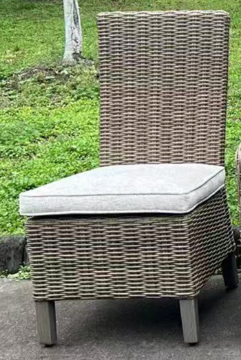 Laguna Heights Side Chair with Cushion (Set of 2) - U&U Home Budget Furniture (Carteret, NJ)
