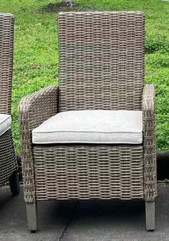 Laguna Heights Arm Chair with Cushion (Set of 2) - U&U Home Budget Furniture (Carteret, NJ)