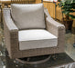 Laguna Heights Swivel Lounge with Cushion - U&U Home Budget Furniture (Carteret, NJ)