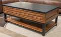 Kallari Lift-Top Coffee Table - U&U Home Budget Furniture (Carteret, NJ)