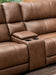 Bleckley Power Reclining Sectional Loveseat with Console - U&U Home Budget Furniture (Carteret, NJ)