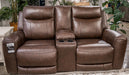 Gravier Power Reclining Loveseat with Console - U&U Home Budget Furniture (Carteret, NJ)