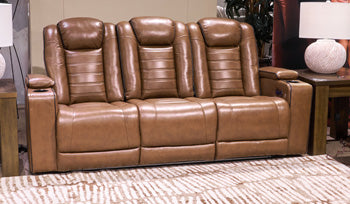 Gruaro Power Reclining Sofa - U&U Home Budget Furniture (Carteret, NJ)