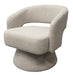 Nashkins Swivel Accent Chair - U&U Home Budget Furniture (Carteret, NJ)